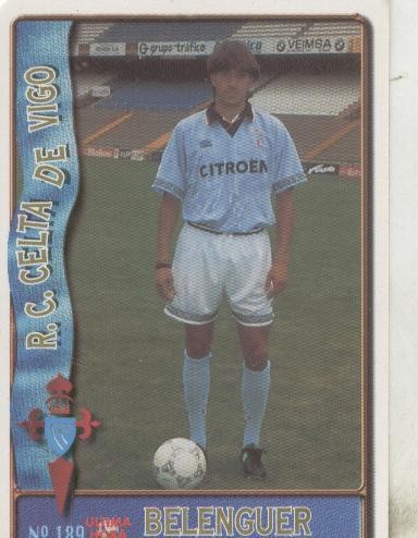 Cromos: Liga 1996/1997: Celta: Belenguer