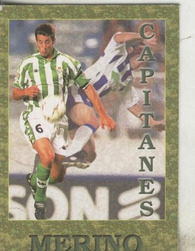 Cromos: Liga 2002: Betis: Merino