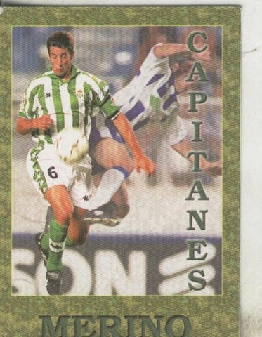 Cromos: Liga 2002: Betis: Merino
