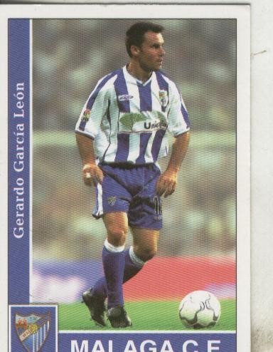 Cromos: Liga 2002: Malaga: Gerardo
