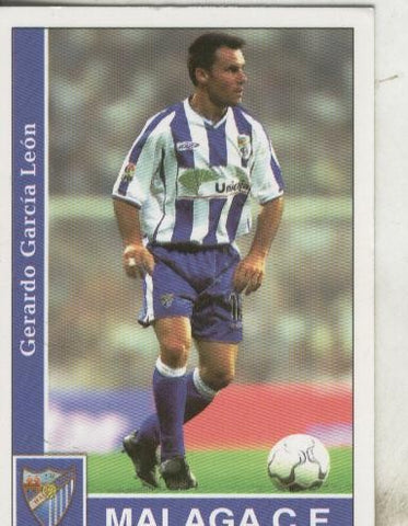 Cromos: Liga 2002: Malaga: Gerardo