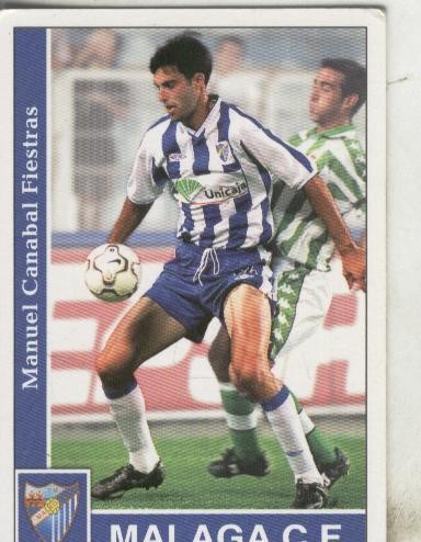 Cromos: Liga 2002: Malaga: Canabal