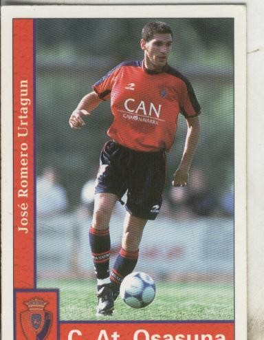Cromos: Liga 2002: Osasuna: Josetxo