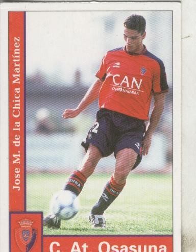 Cromos: Liga 2002: Osasuna: De la Chica
