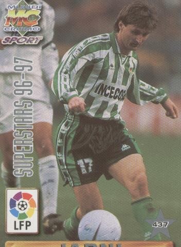 Cromos: Liga 1996/1997: Superstars: Finidi y Jarni