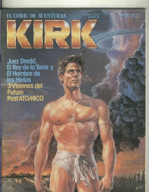 El comic de aventuras Kirk numero 09
