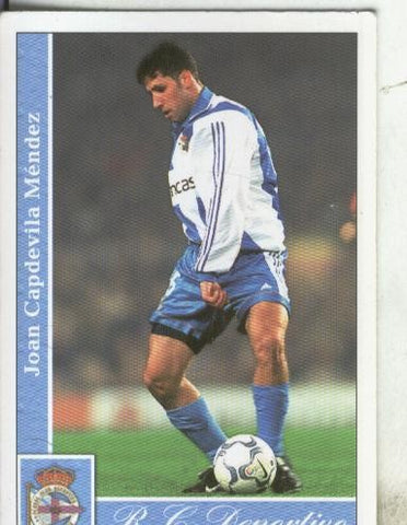 Cromos: Liga 2002: Deportivo: Capdevila