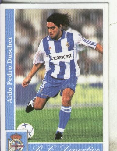 Cromos: Liga 2002: Deportivo: Duscher
