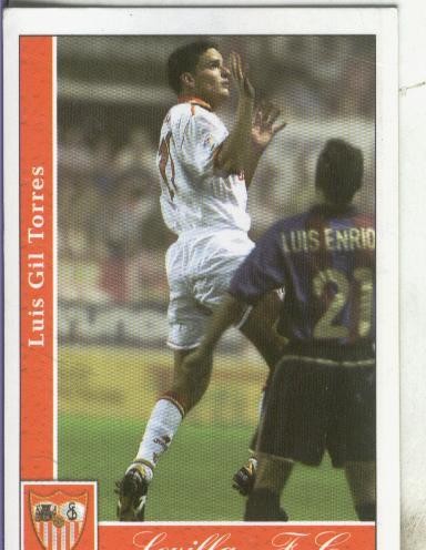 Cromos: Liga 2002: Sevilla: Luis Gil