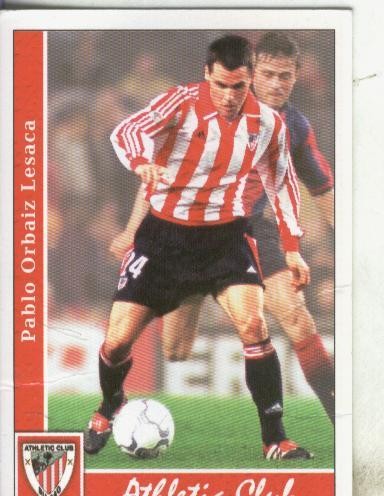 Cromos: Liga 2002: Atletic Club: Orbaiz