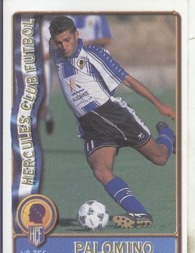 Cromos: Liga 1996/1997: Hercules: Palomino