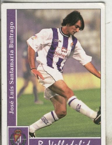 Cromos: Liga 2002: R.Valladolid: Santamaria