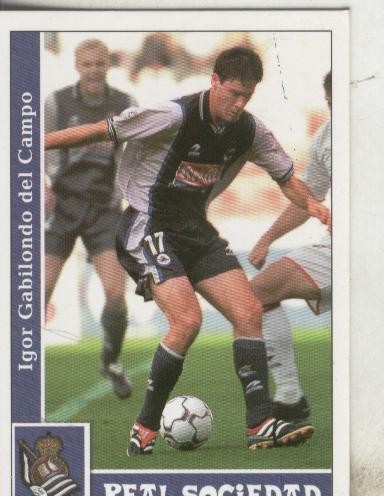 Cromos: Liga 2002: Real Sociedad: Gabilondo