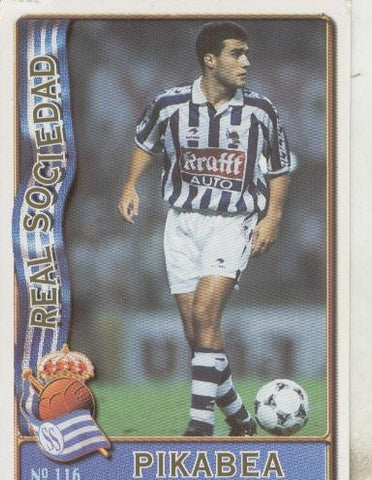 Cromos: Liga 1996/1997: Real Sociedad: Pikabea