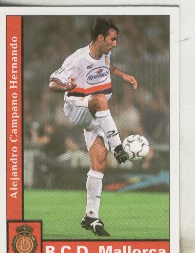 Cromos: Liga 2002: R.C.D.Mallorca: Campano