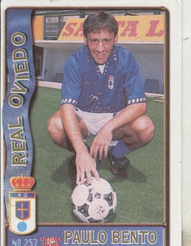 Cromos: Liga 1996/1997: Real Oviedo.: Paulo Bento