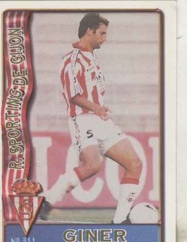 Cromos: Liga 1996/1997: C.D.Logroñes: Giner