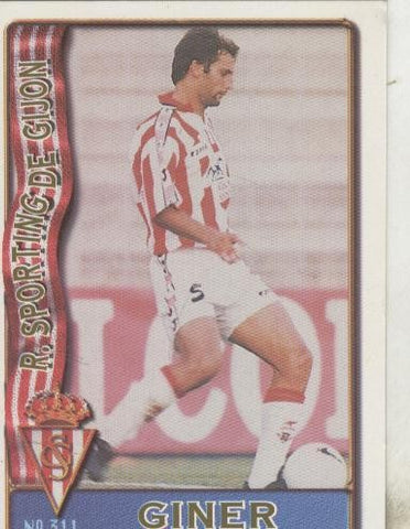 Cromos: Liga 1996/1997: C.D.Logroñes: Giner