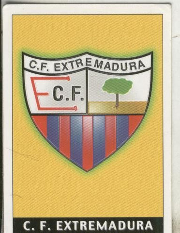 Cromos: Liga 2002: C.F.Extremadura: Escudo