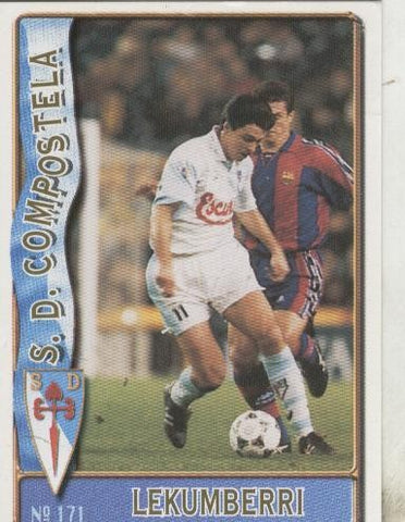 Cromos: Liga 1996/1997: S.D.Compostela: Lekumberri
