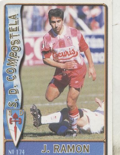 Cromos: Liga 1996/1997: S.D.Compostela: J.Ramon