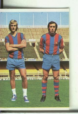 Cromo: Campeonato nacional de futbol copa de europa y recopa 1975-1976 numero 019: Asensi y Neskens