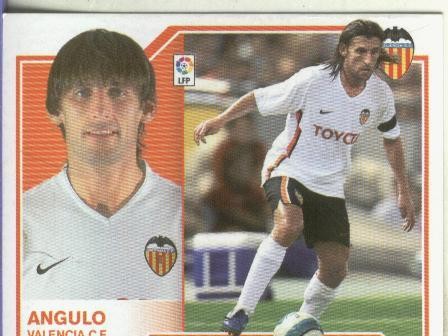 Cromo: Liga 07-08: Angulo del Valencia