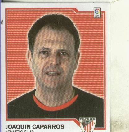 Cromo: Liga 07-08: entrenador Joaquin Caparros