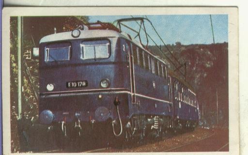 Cromo: Locomotora numero 271 Deutsche Eisenbahnlinien