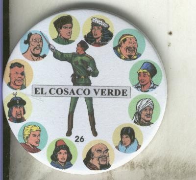 Imanes serie numero 26: El Cosaco Verde