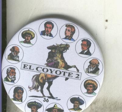 Imanes serie numero 36: El Coyote serie 2 de Batet