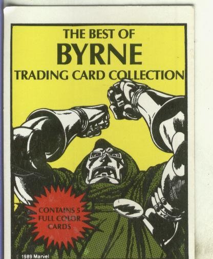 Cromo: The Best of Byrne, trading card collection,  edicion inglesa