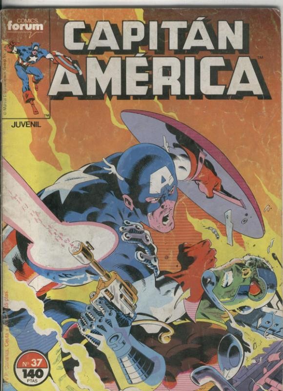 Capitan America volumen uno numero 37