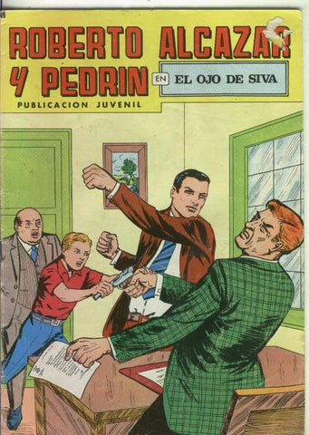 Roberto Alcazar y Pedrin color, numero 207: El ojo de Siva (numerado 1 en trasera)