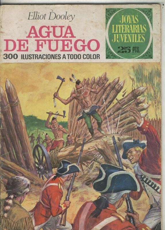 Joyas Literarias Juveniles numero 051: Agua de fuego