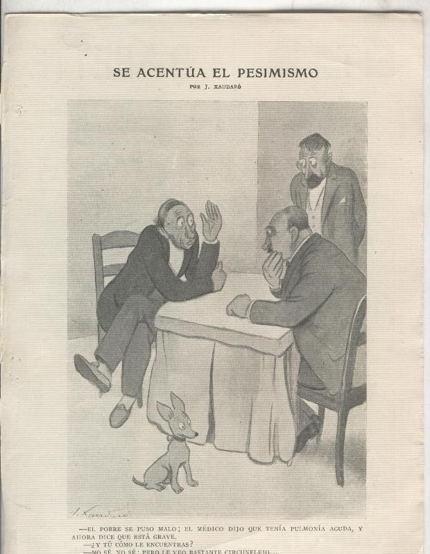 Xaudaro: Lamina numero 03: se acentua el pesimismo