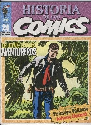 Historia de los comics numero 26:  ficha articulo sobre John Prentice, John Cullen Murphy, Stan Lynde, Warren Tufts, 