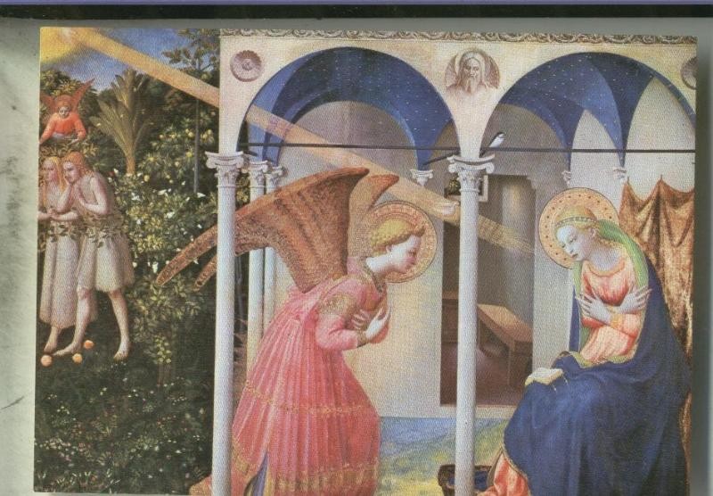 Postal : Fra Angelico-escuela italiana