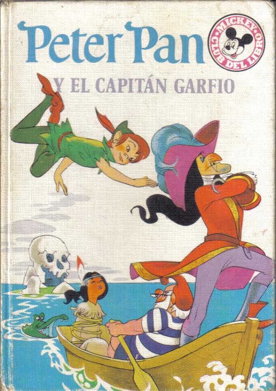 Peter Pan y el capitan Garfio.