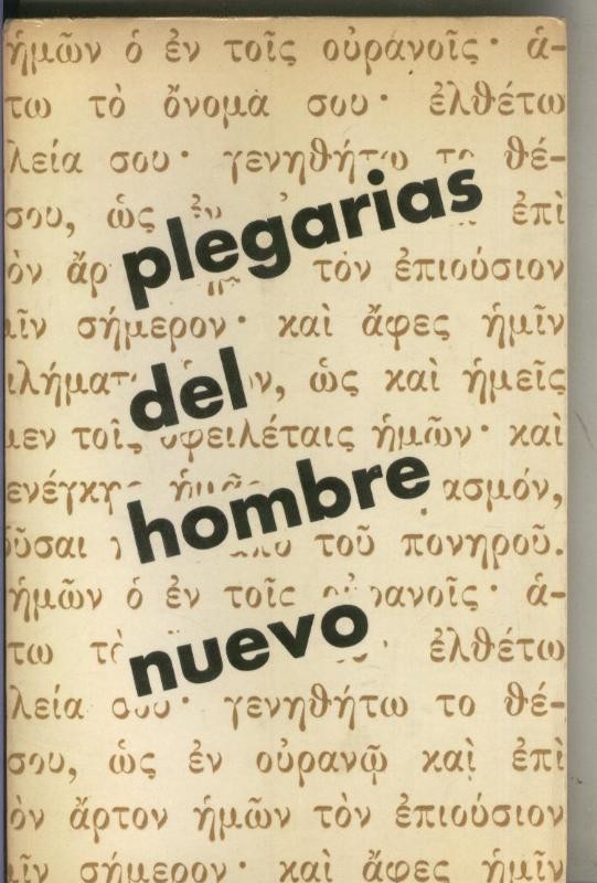 Plegarias del hombre nuevo