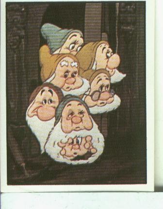 Cromos: Blancanieves y los 7 enanitos numero 130