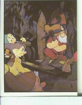 Cromos: Blancanieves y los 7 enanitos numero 128