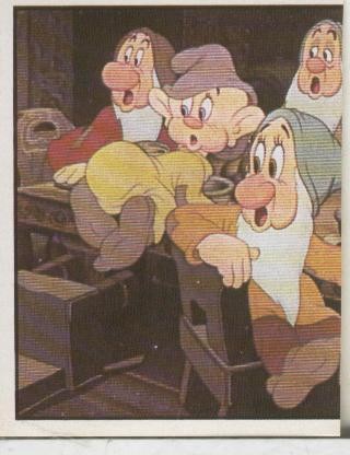 Cromos: Blancanieves y los 7 enanitos numero 166