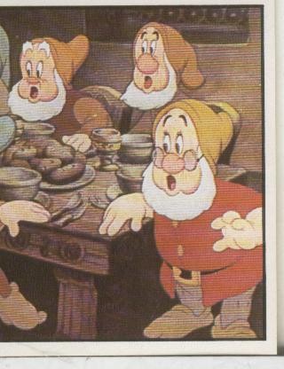 Cromos: Blancanieves y los 7 enanitos numero 167