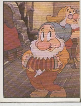 Cromos: Blancanieves y los 7 enanitos numero 217
