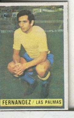 Cromos: Chicle Sanber: liga 74-75: Fernandez de Las Palmas