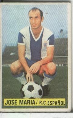 Cromos Ediciones Este: Liga 74-75: Jose Maria del R.C.D.Español