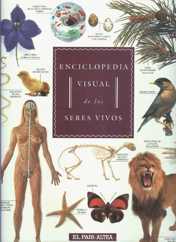 Enciclopedia visual de los seres vivos tomo primero