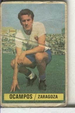 Cromos Ediciones Este: Liga 74-75: Ocampos del Zaragoza