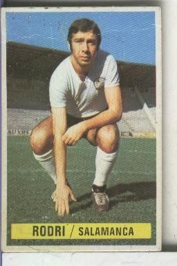 Cromos Ediciones Este: Liga 74-75: Rodri del Salamanca